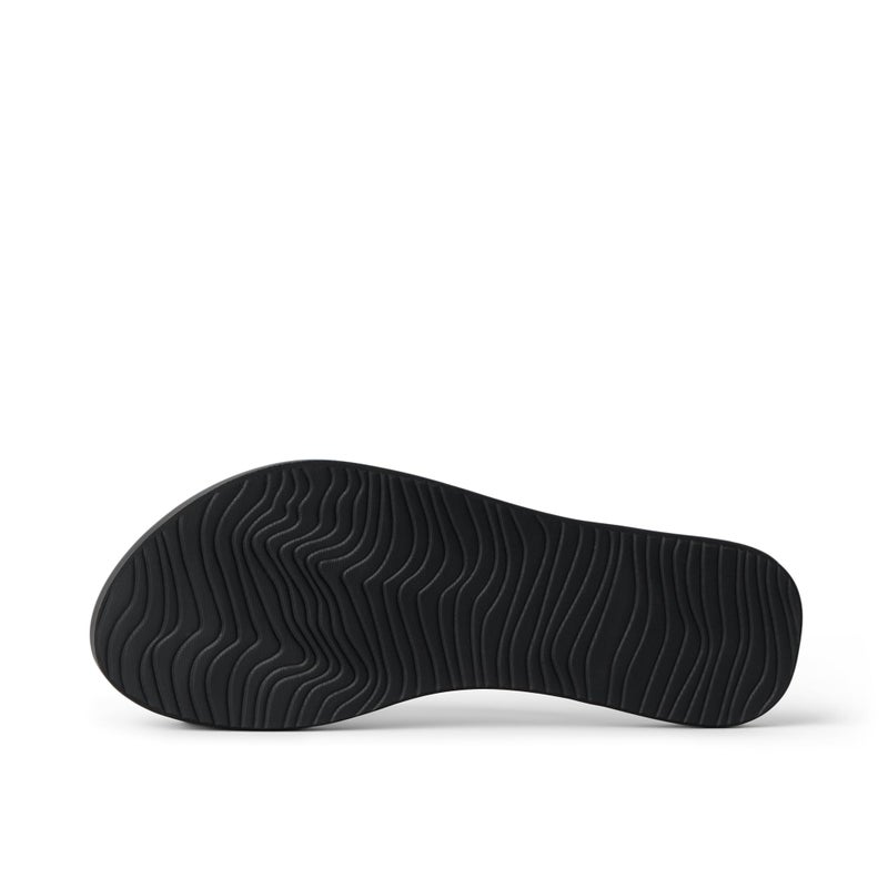 Reef Cushion Slim Womens Flip Flop, Super Lightweight, Ultra Soft Cushion Footbed, Black, 10 - Image 3